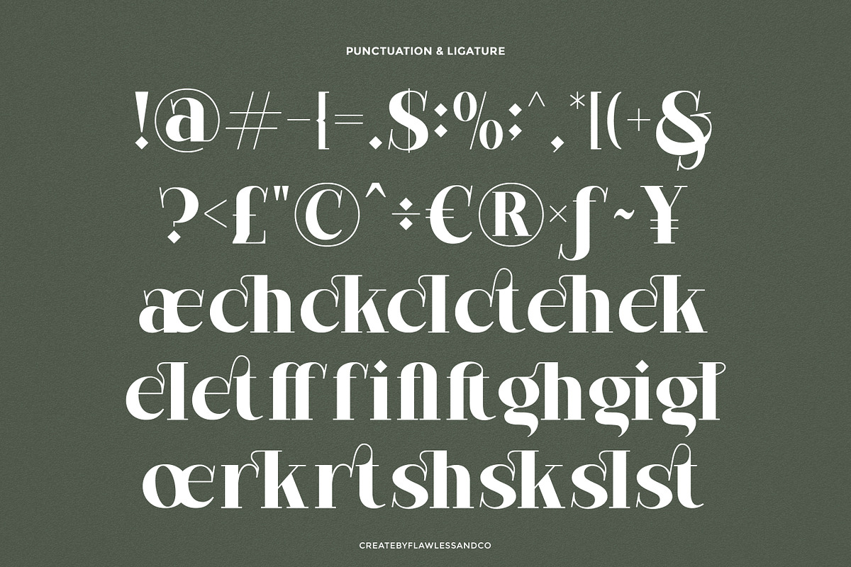 Maglicta - Display Serif Font, a Sans Serif Font by Flawless And Co (Photo 10 of 10)