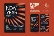 New Year Flyer, a Flyer Template by graphicook (Thumbnail 1 of 3)