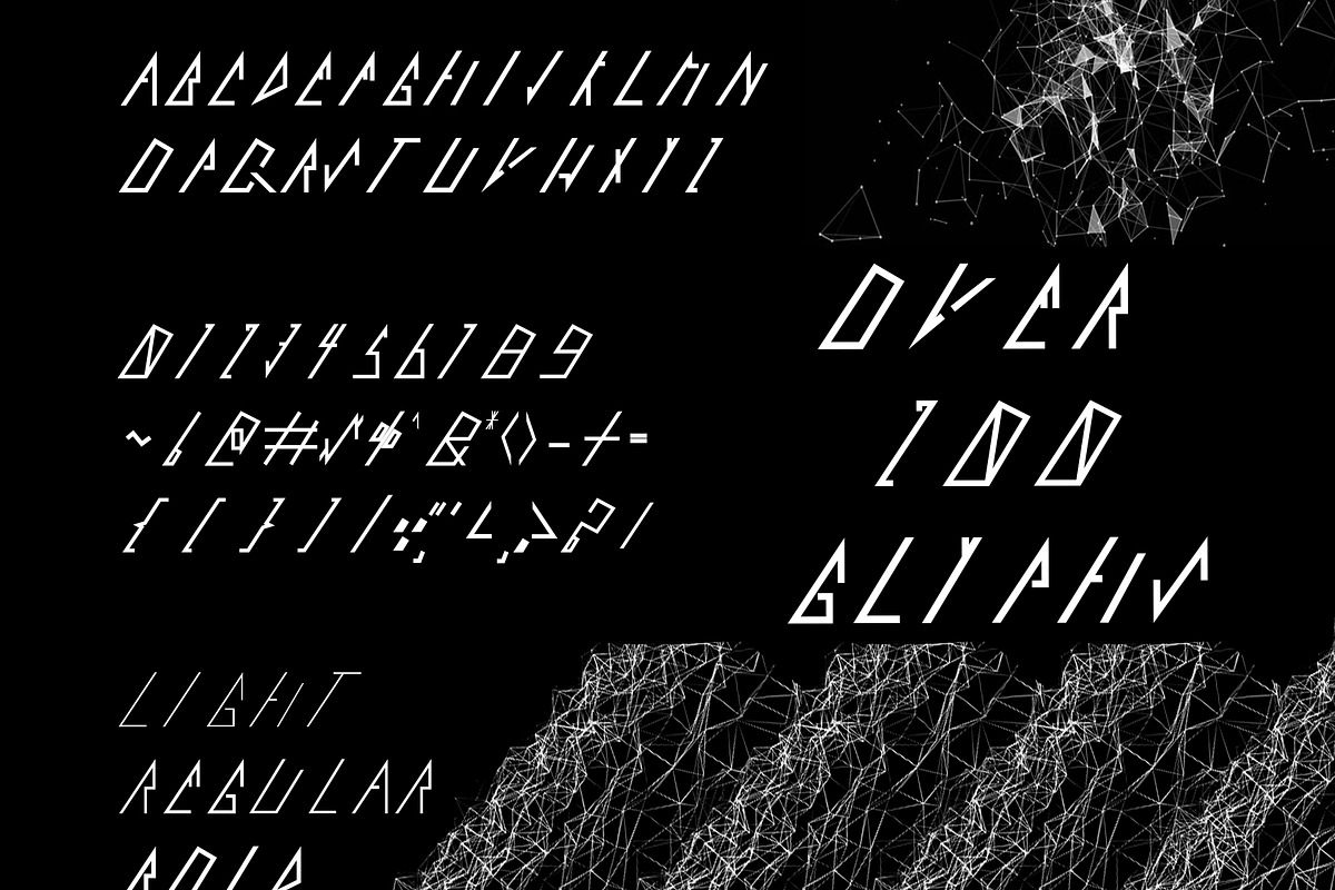 MEER Typeface preview 2