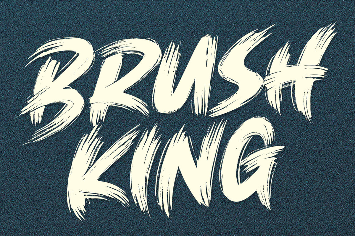 Super Brush - Brush Font Bundle, a Blackletter Font by Subectype Studio (Photo 5 of 8)