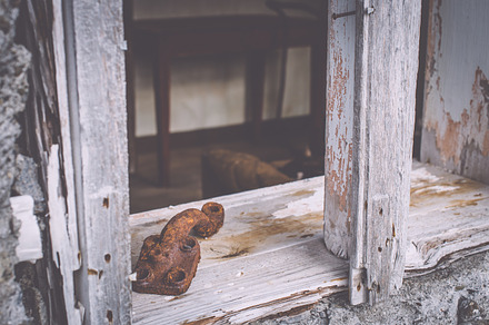 Old and broken window vintage stock photo containing window and broken, an Architecture Photo by PhotoMarket