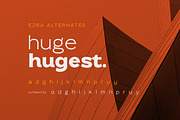 Ezra - Modern Sans (50% OFF), a Sans Serif Font by Sarid Ezra (Thumbnail 6 of 9)
