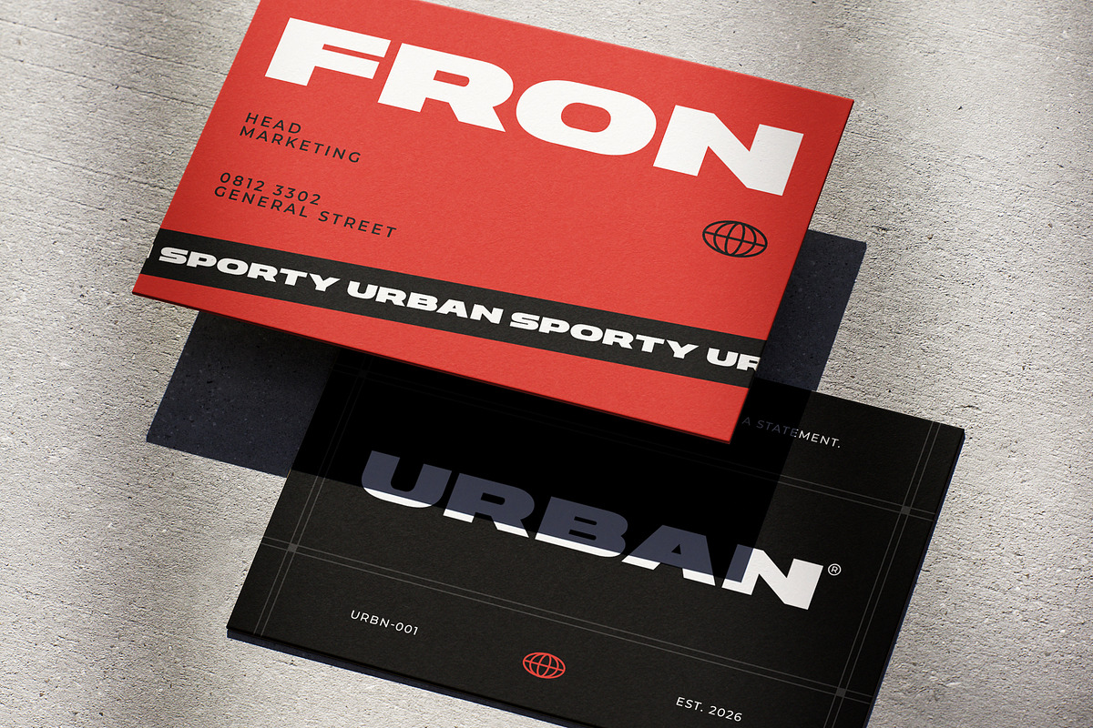 Cold Sign - Bold Expanded Sport Font, a Sans Serif Font by Typia Nesia (Photo 7 of 12)