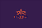 Letter B - Heraldry, Lion Logo, a Branding & Logo Template by Kaligra.co (Thumbnail 6 of 6)