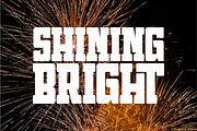 Birthday Varsity - Condensed Slab, a Slab Serif Font by Pian45 Studio (Thumbnail 3 of 8)