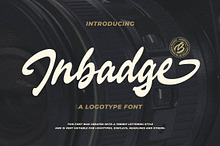 Inbadge a Branding Logotype Font