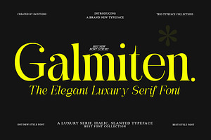 Galmiten | 243 Font Styles