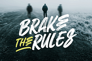 Fairbrush – Street Brush Font, a Script Font by overlaytemplates (Thumbnail 3 of 5)