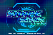 Maxerons - Y2K Font, a Font by Snape Design Studio (Thumbnail 4 of 5)