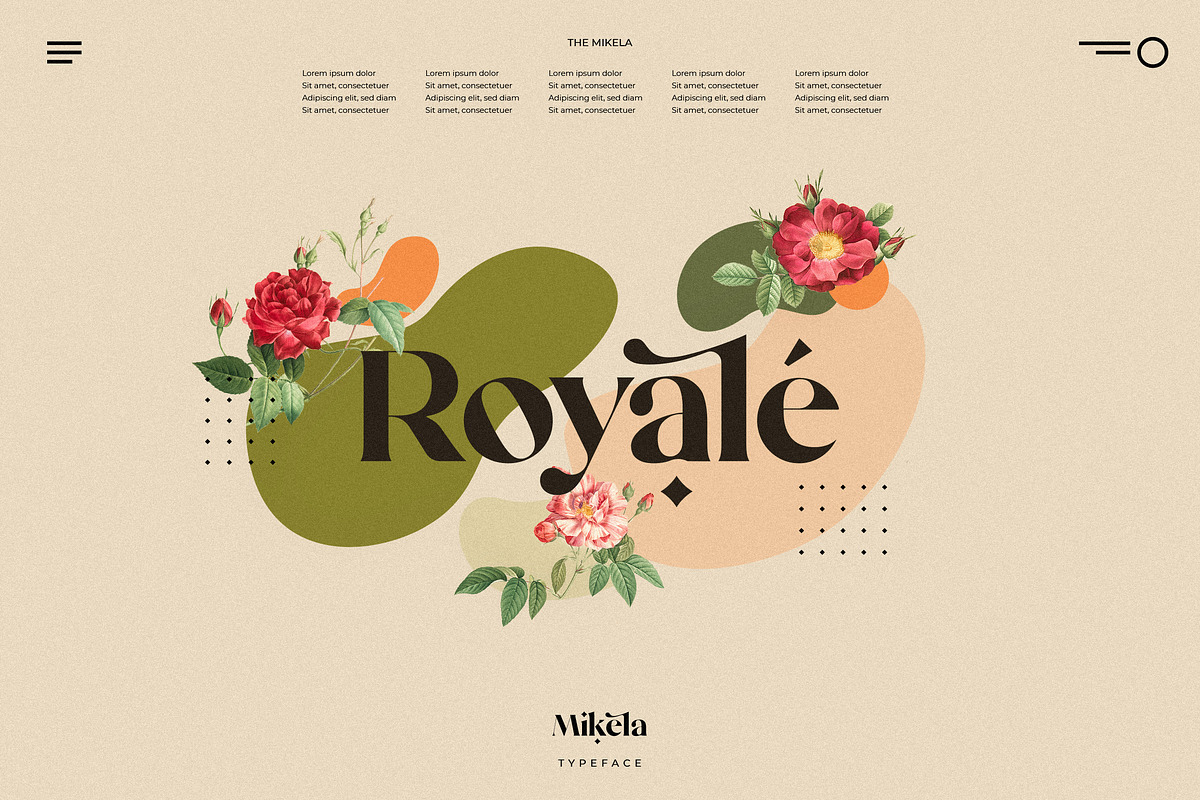 Mikela - Gorgeous Typefaces, a Serif Font by Kaligra.co (Photo 13 of 49)