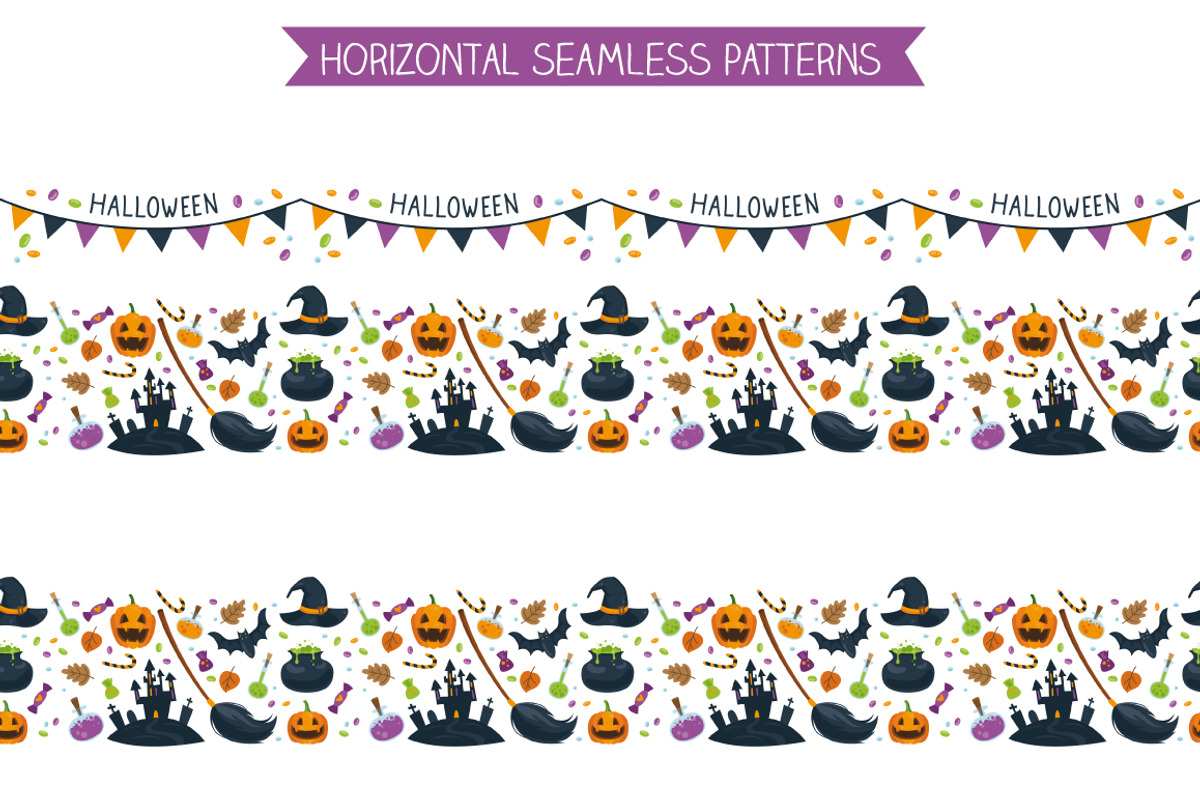Halloween vector set, an Illustration by martynmarin (Photo 3 of 6)
