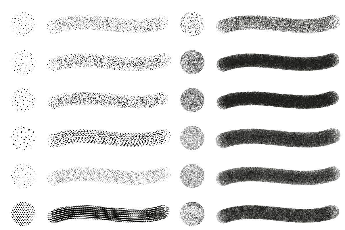 AI Mixed Scatter Brushes [i], a Brush Add-On by 103cia (Photo 1 of 3)