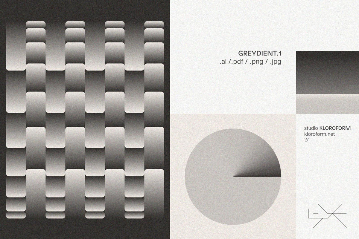 Greydient 1, a Background Graphic by kloroform (Photo 10 of 13)