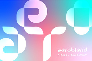 AeroBlend Sans Display Font