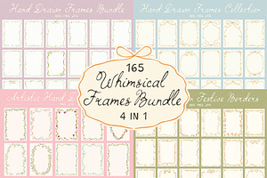 Whimsical Frames SVG Clipart Bundle, an Object Graphic by Ayya Studio
