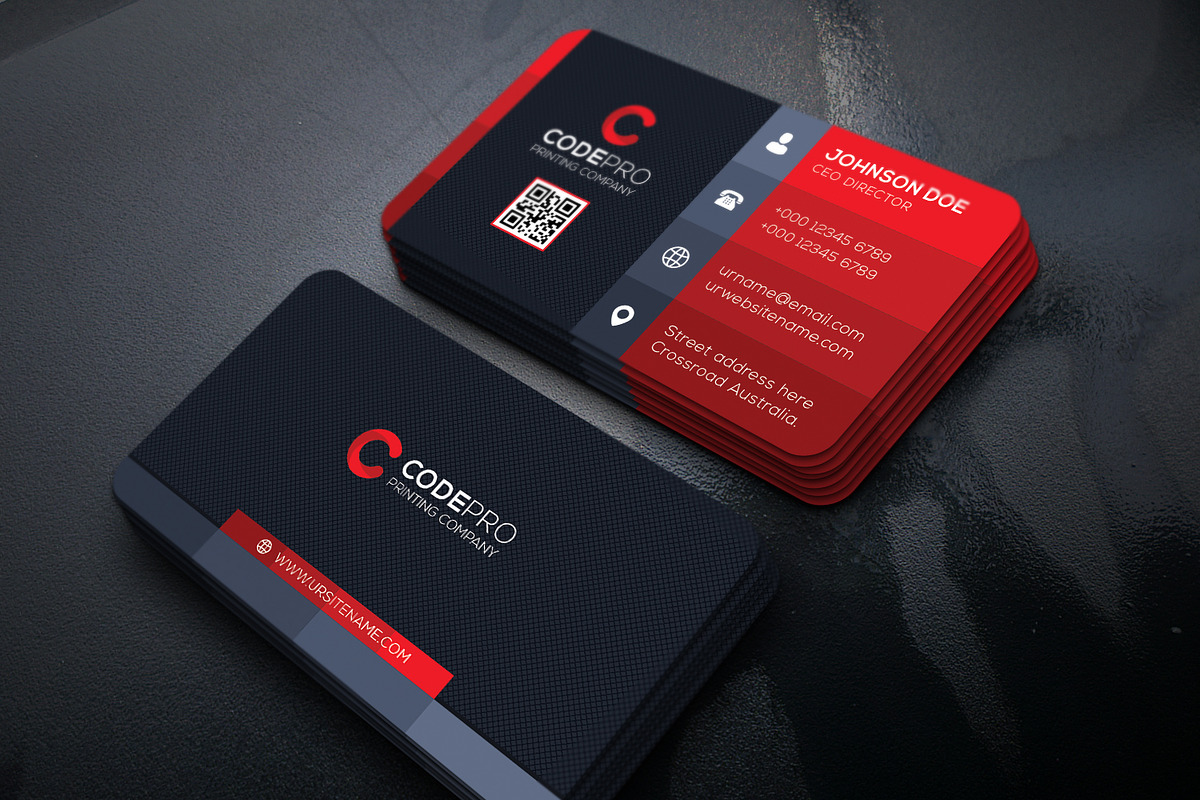Modern Business Card, a Business Card Template by Creative_Arts (Photo 1 of 4)