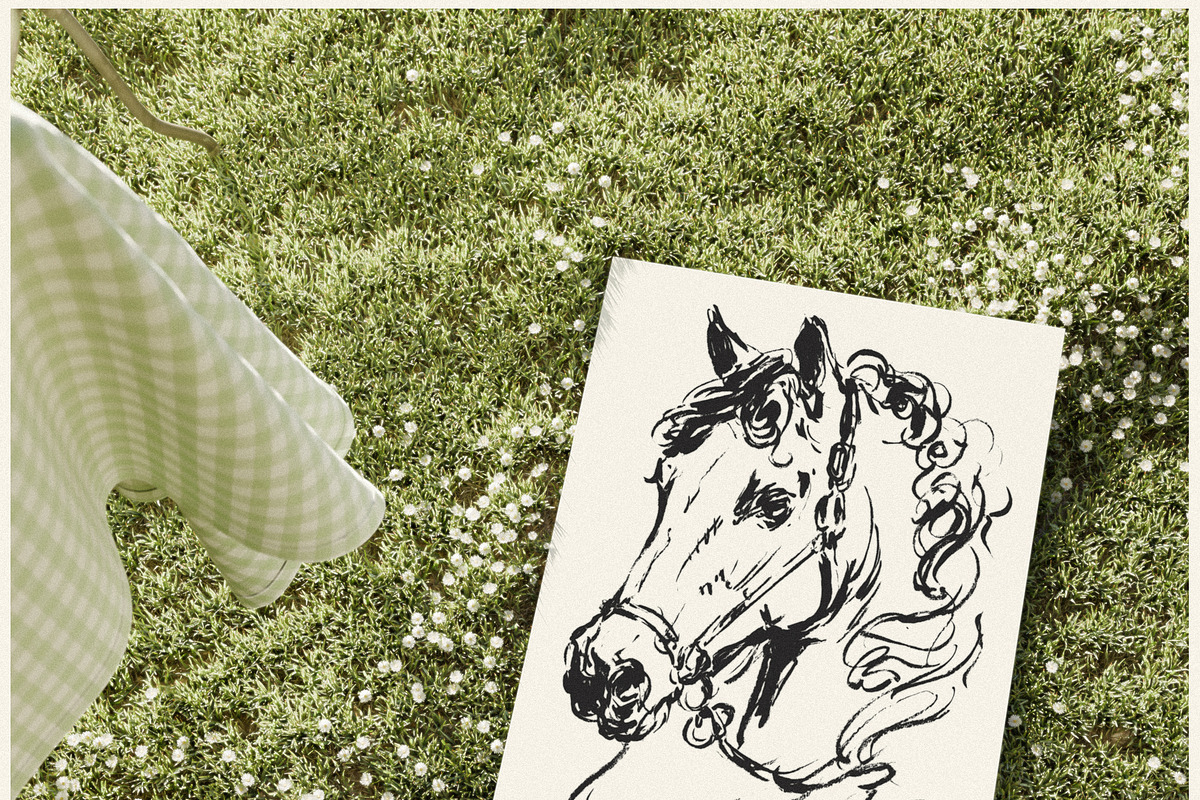 Under the Cottage Roof: Line Art, an Animal Illustration by Purple (Photo 10 of 16)