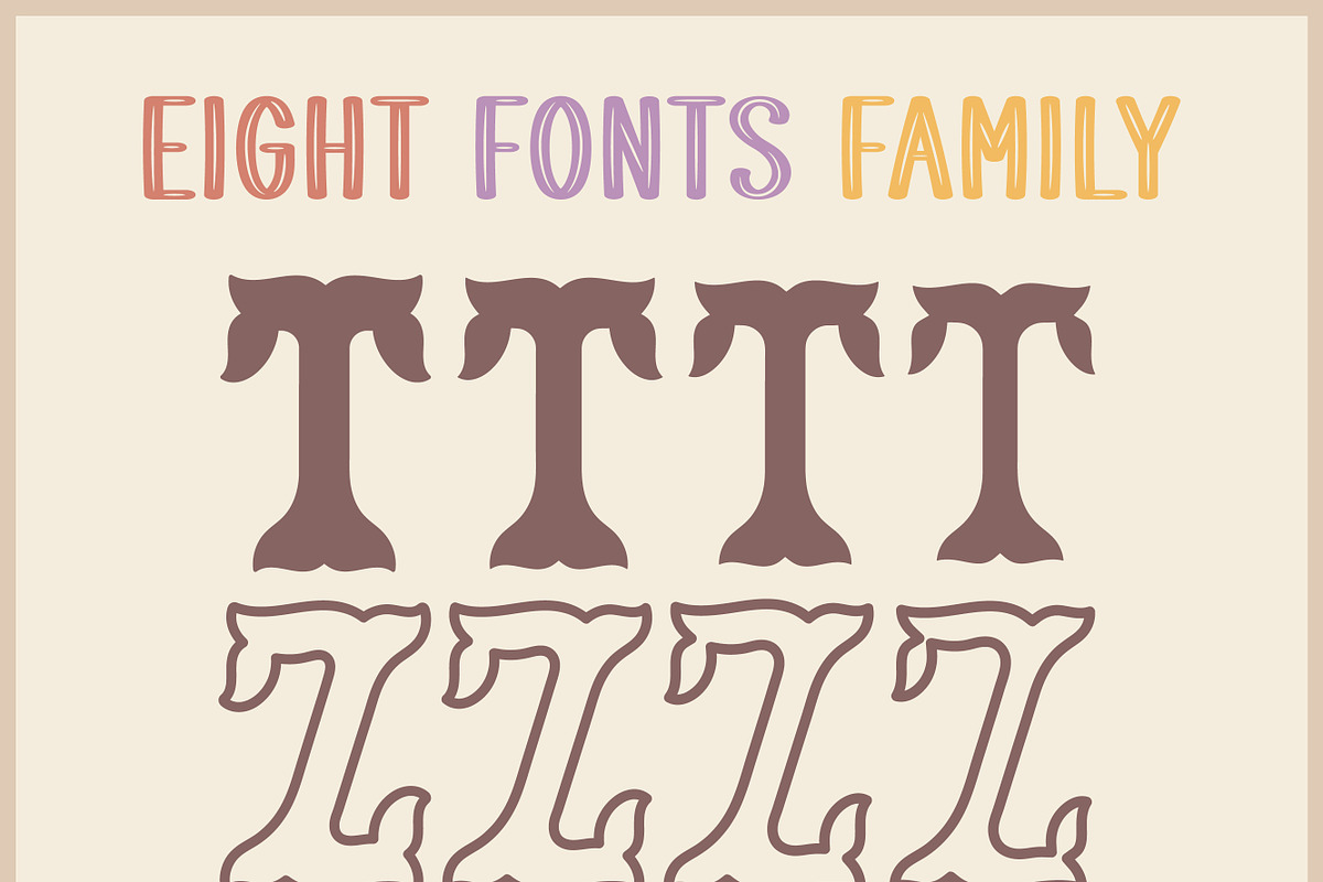 Fishtail Narrow, a Serif Font by MaxArt Foundry (Photo 3 of 3)