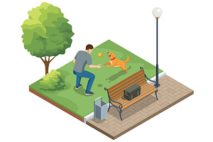 illustration of a person playing, an Animal Illustration by Golden Sikorka