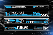 Chronext - Modern Futuristic Font, a Sans Serif Font by Pixesia Studio (Thumbnail 7 of 10)