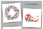 Watercolor apples., an Object Graphic by Gulnara Khadeeva (Thumbnail 3 of 4)