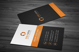 Modern Vertical Business Cards