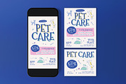 Pet Care Service Flyer, a Flyer Template by graphicook (Thumbnail 3 of 3)