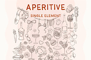Aperitive. Hand draw graphic, an Object Graphic by ma_i_vi (Thumbnail 6 of 10)