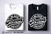 Black Proud Juneteenth SVG, an Object Graphic by Applied Arts (Thumbnail 4 of 4)