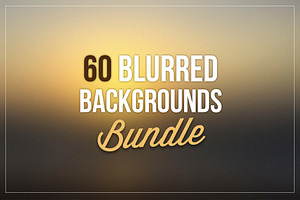 60 Blurred Backgrounds Bundle