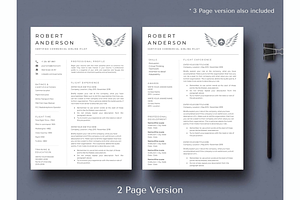 Pilot Resume & Cover Letter Template