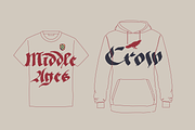 The Duchy Of Burgundy Bastarda, a Blackletter Font by kaer_shop (Thumbnail 3 of 11)