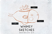 Whimsical Sketch Procreate Set, a Brush Add-On by Liquid Amethyst Art (Thumbnail 3 of 5)