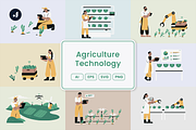 Agriculture Technology Illustration, a Technology Illustration by Jump Studio (Thumbnail 1 of 10)