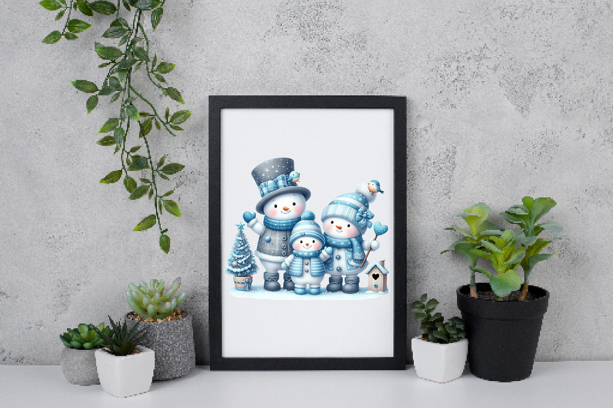 Coquette Snowman Christmas Png, an Illustration by Daily.Designs (Photo 5 of 5)