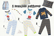 Cute boy - hand drawn set, an Object Graphic by Satika (Thumbnail 3 of 6)