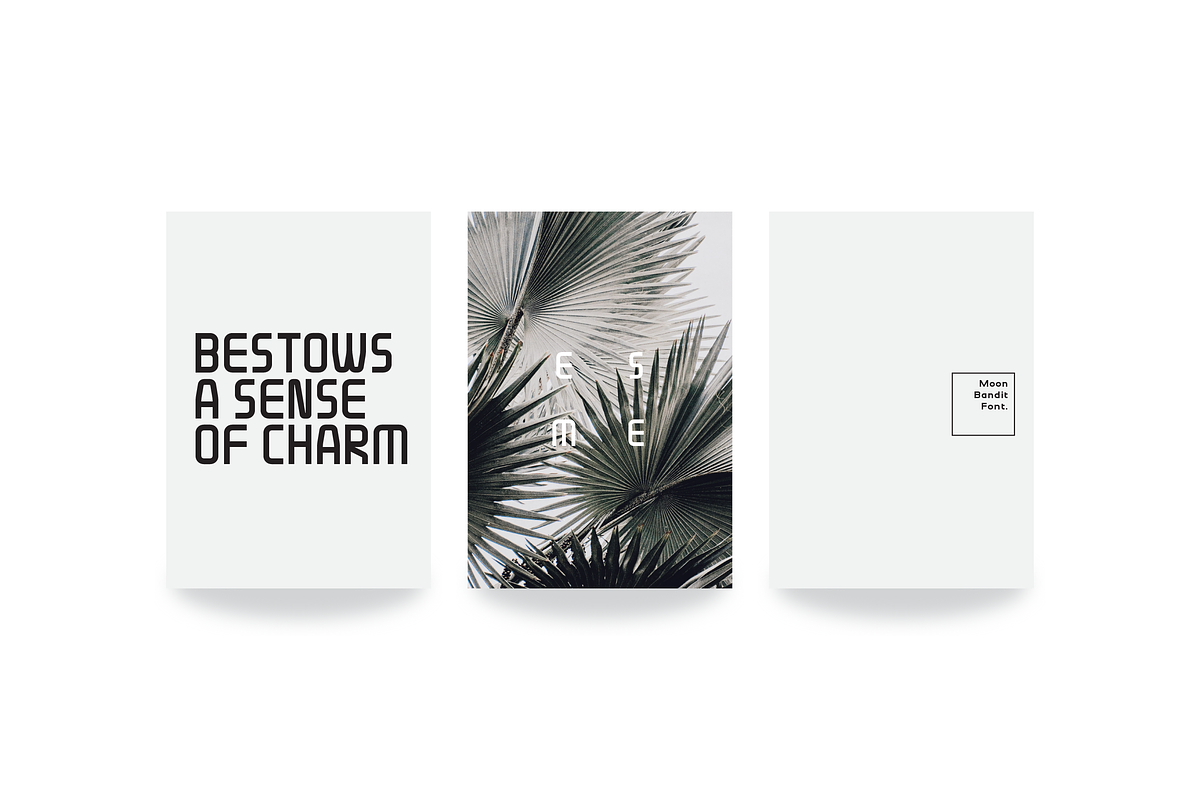 MBF Esme - Condensed Techno, a Sans Serif Font by MoonBandit (Photo 6 of 6)