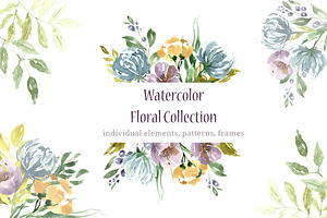 Watercolor Floral Collection
