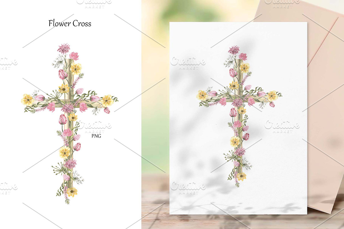Acrylic Meadow Flowers Mini Set, a Decorative Illustration by MayaNavits (Photo 7 of 9)