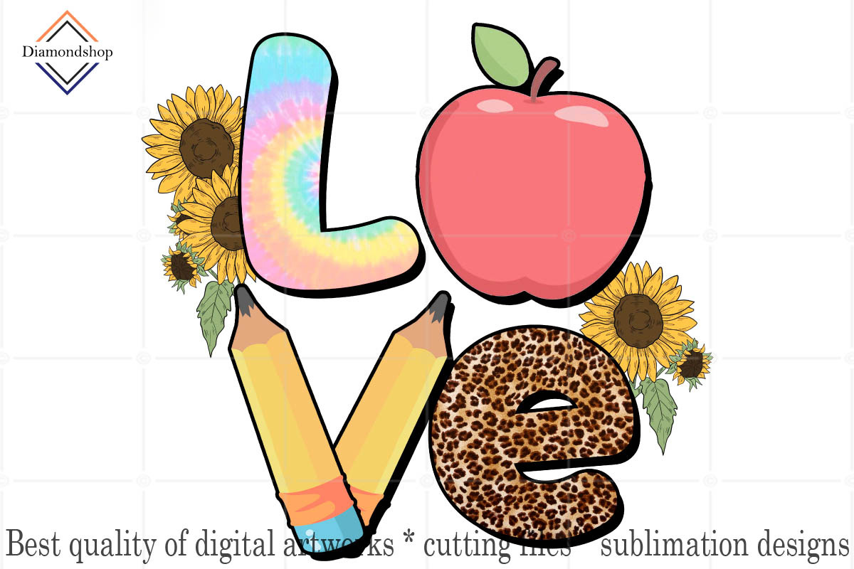 Back To School Sublimation Bundle, an Education Illustration by DiamondShop (Photo 10 of 11)
