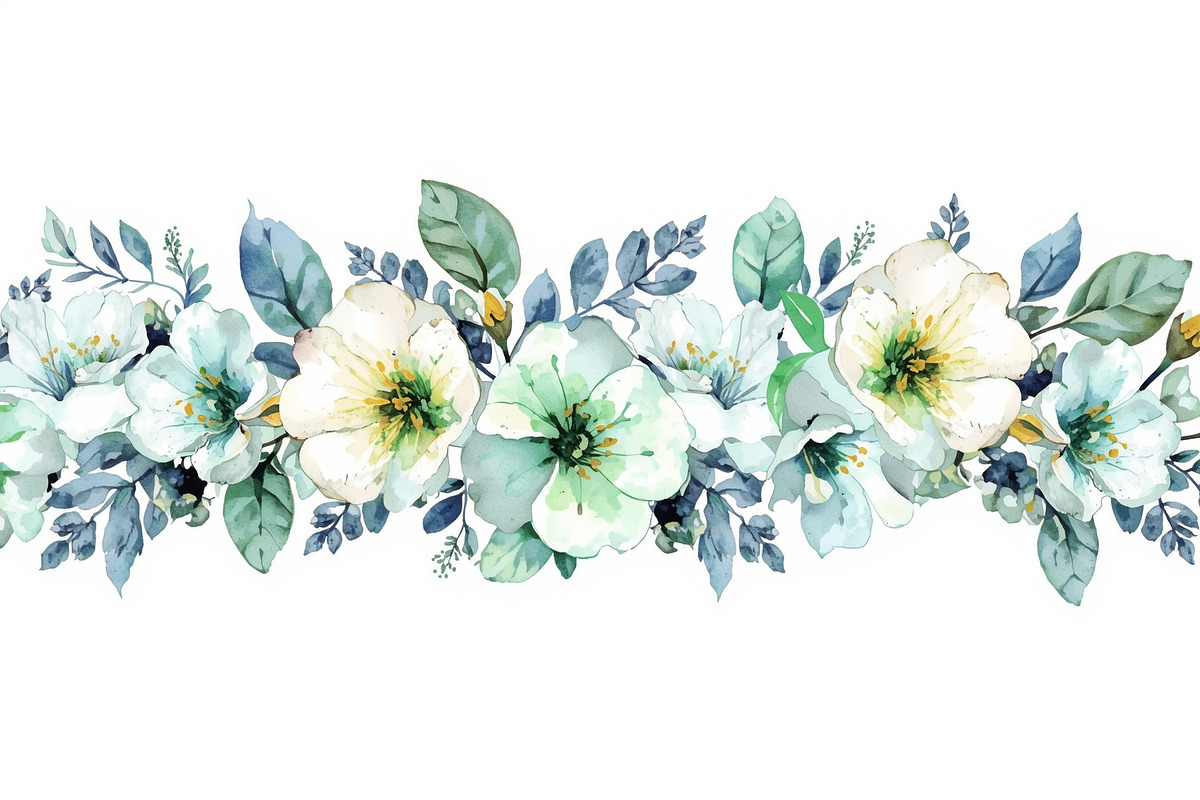 Soft White Floral Bundle, an Illustration by balal (Photo 9 of 10)