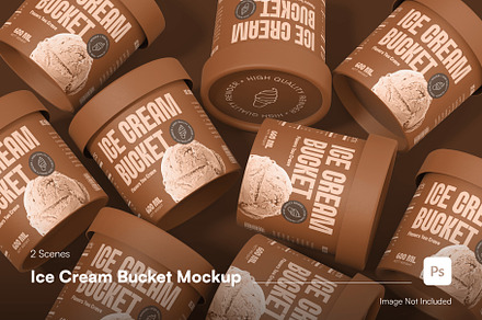 Ice Cream Mockup, a Packaging Mockup by vectorstockstudio
