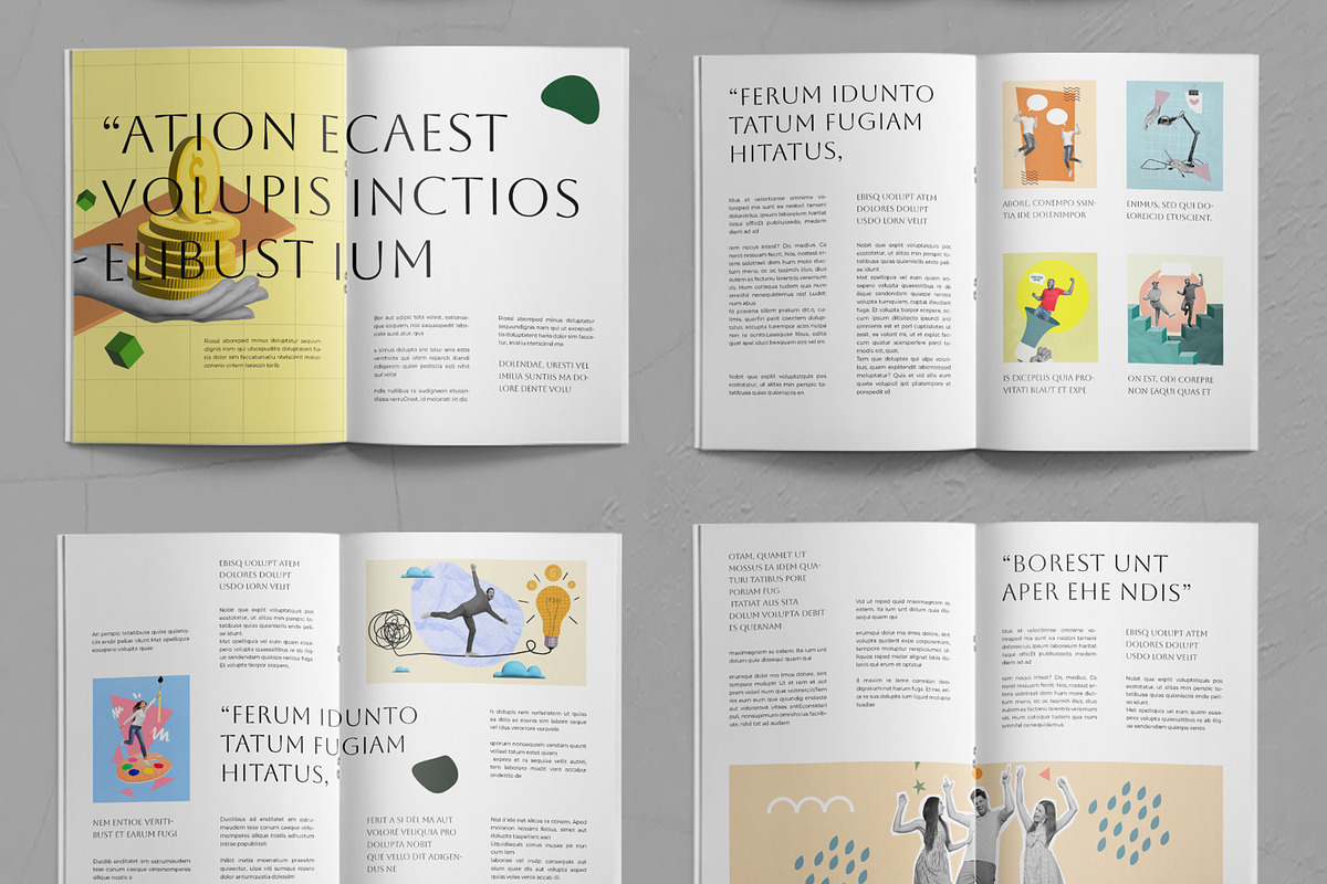 A5 Magazine Template, a Magazine Template by ContestDesign (Photo 3 of 3)
