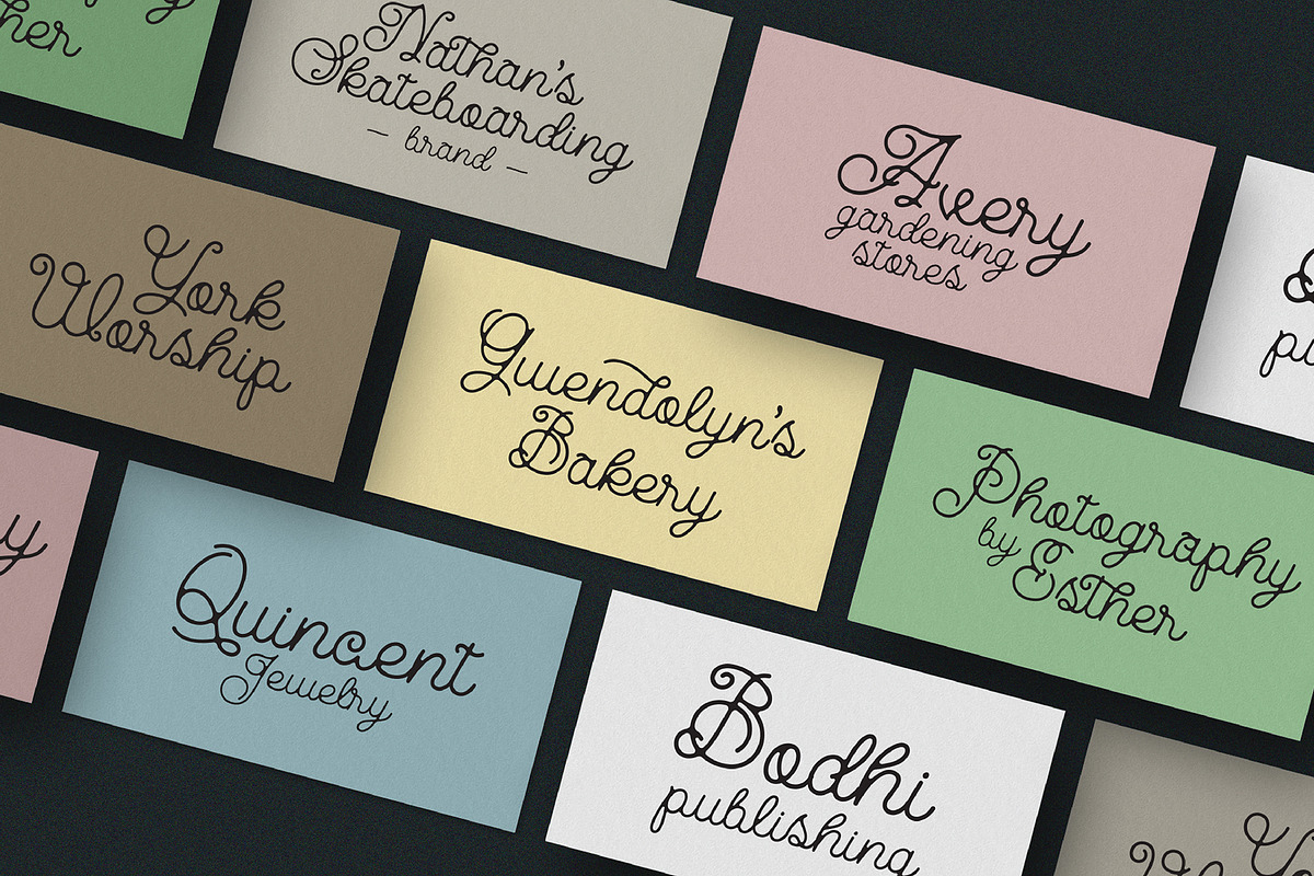 Wayfinder, a Script Font by Dead Moose Studio (Photo 6 of 11)