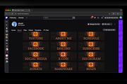 Molten Core Lava Twitch Panels, an Object Graphic by Gear Store (Thumbnail 3 of 4)
