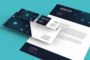 Tech Business Stationery Set, a Stationery Template by Medialoot (Thumbnail 4 of 4)