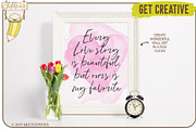 Watercolour Valentines Stamp Set, a Brush Add-On by SketchWerx (Thumbnail 5 of 13)