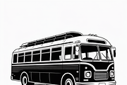 City bus silhouette flat desin, an Illustration by Amazin_art (Thumbnail 3 of 7)