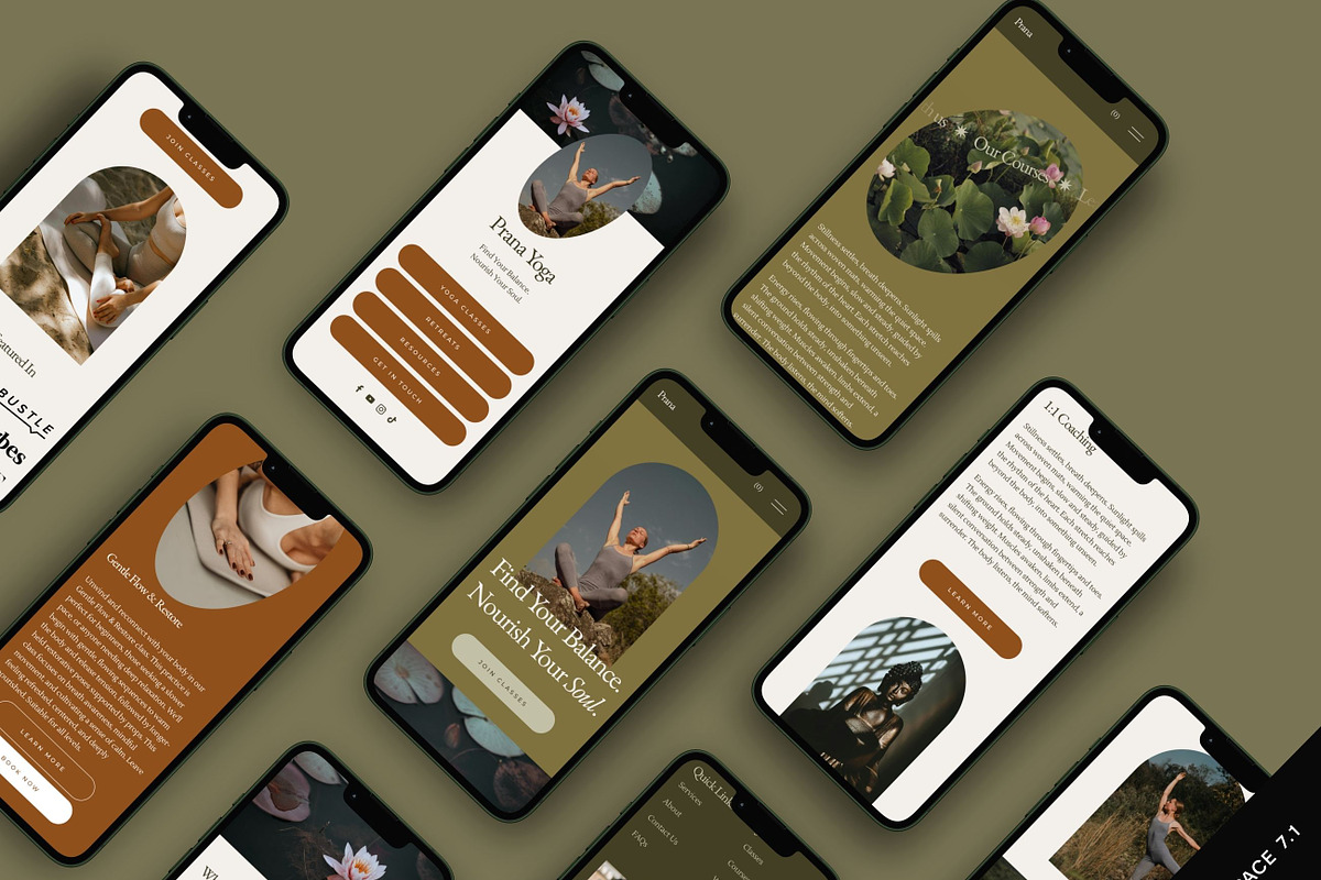 Squarespace Website Template Boho, a Squarespace Template by MartaLebre (Photo 10 of 11)