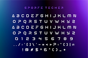 Sporfez - Futuristic Techno Font, a Sans Serif Font by Iqsiart Studio (Thumbnail 4 of 7)